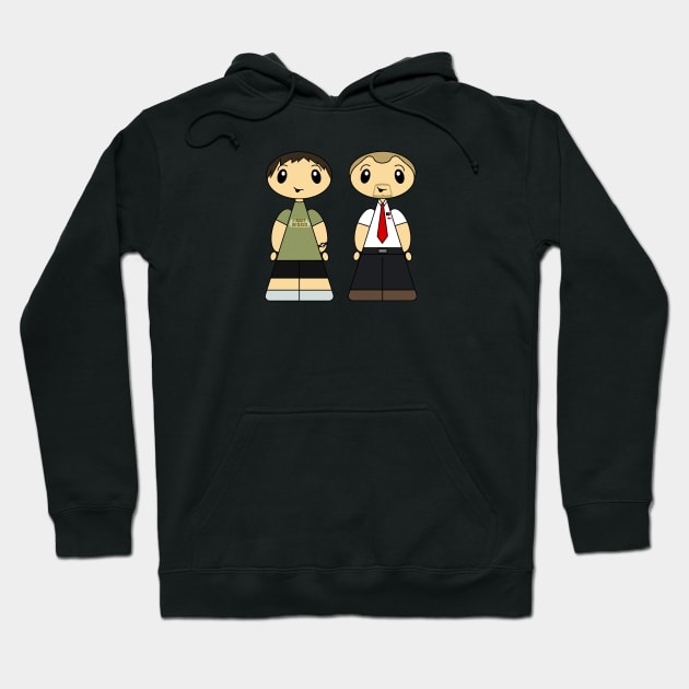 Comicones #12 - Ed and Shaun Hoodie by Official Comicones